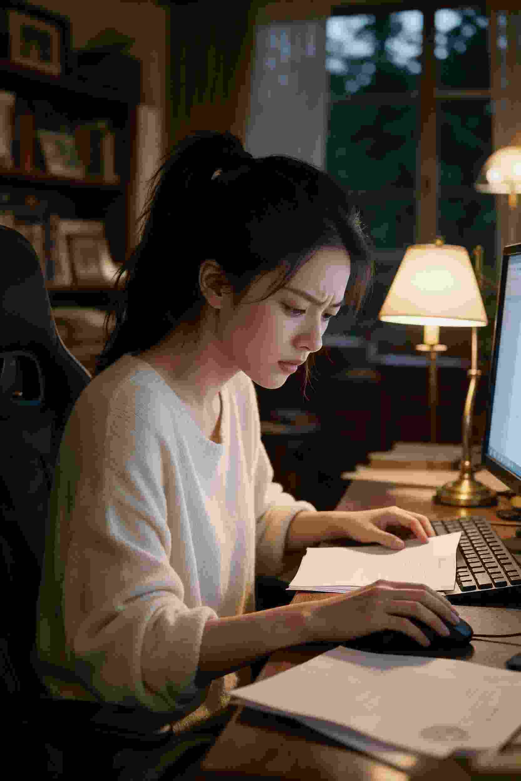 反派她只想下班 封面